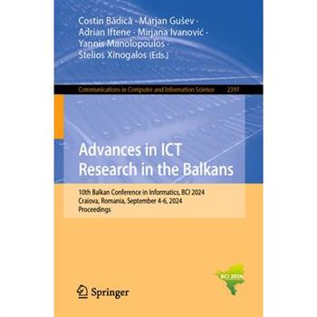 Advances in ICT Research in the Balkans