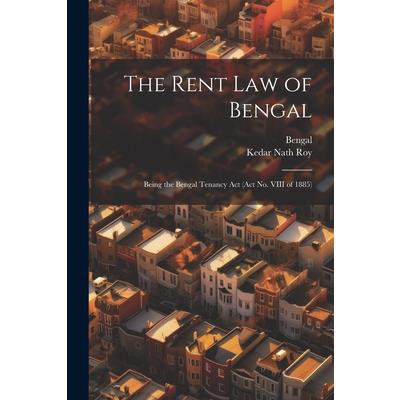 The Rent Law of Bengal
