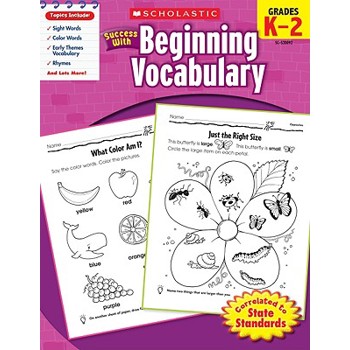 Scholastic Success With Beginning Vocabulary