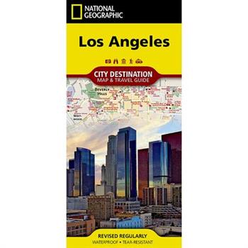 National Geographic Destination City Map Los Angeles
