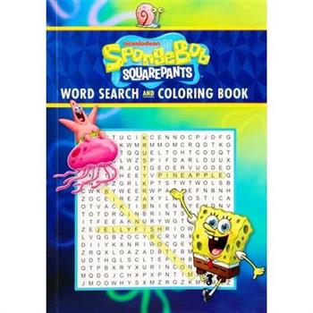 Spongebob Squarepants Word Search and Coloring Book