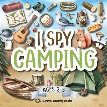 I Spy Camping (Watercolor Artwork)