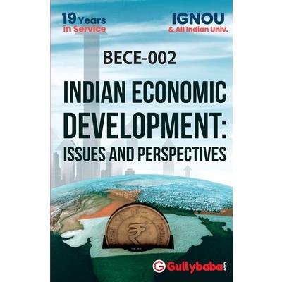 BECE-002 Indian Economic Development