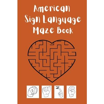 American Sign Language Maze Book.This book is perfect for your child to learn and practice the ASL alphabet and have fun at the same time.