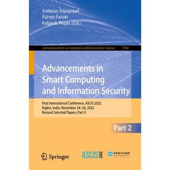 Advancements in Smart Computing and Information Security