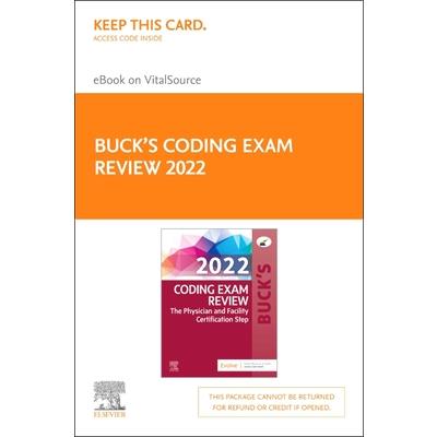 Buck’s Coding Exam Review 2022 Elsevier eBook on Vitalsource (Retail Access Card)