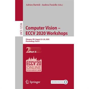 Computer Vision - Eccv 2020 Workshops