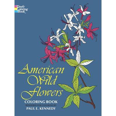 American Wild Flowers Coloring Book