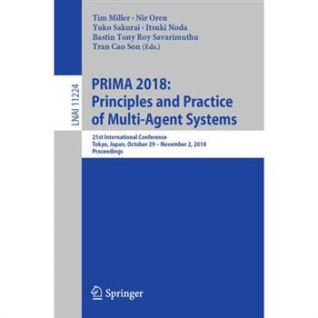 Prima 2018: Principles and Practice of Multi-Agent Systems