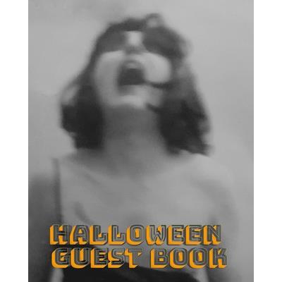 Sexy Devil with Wife Nadine Halloween Mega creative Guest Book Journal 464 Pages