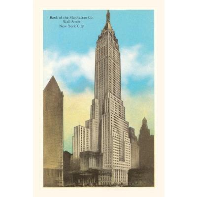 Vintage Journal Bank of Manhattan, New York City