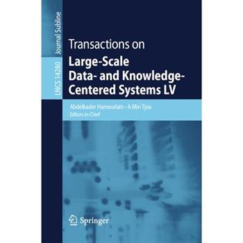 Transactions on Large-Scale Data- And Knowledge-Centered Systems LV