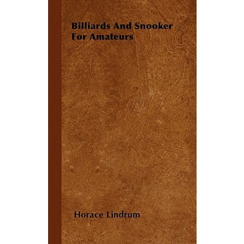 Billiards and Snooker for Amateurs