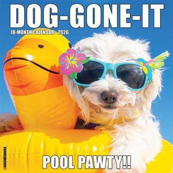 Dog-Gone-It 2026 12 X 12 Wall Calendar