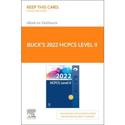 Buck’s 2022 HCPCS Level II Elsevier E-Book on Vitalsource (Retail Access Card)