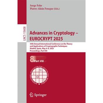 Advances in Cryptology - Eurocrypt 2025