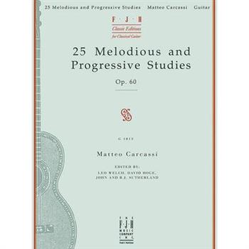 25 Melodious and Progressive Studies, Op. 60