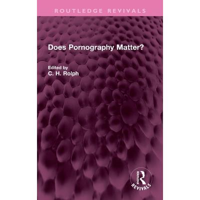 Does Pornography Matter?