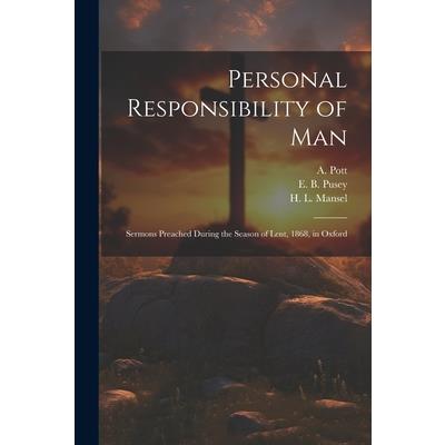Personal Responsibility of Man