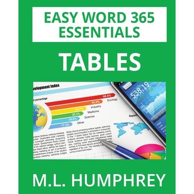 Word 365 Tables