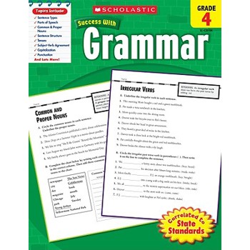 Scholastic Success With Grammar, Grade 4