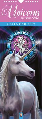 Anne Stokes Unicorns Slim 2019 Calendar