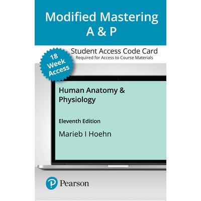 Modified Mastering A&p with Pearson Etext -- Access Card -- For Human Anatomy & Physiology (18-Weeks)