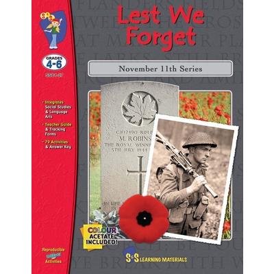 Lest We Forget Grades 4-6