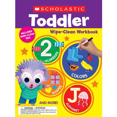 Scholastic Toddler Wipe-Clean Workbook
