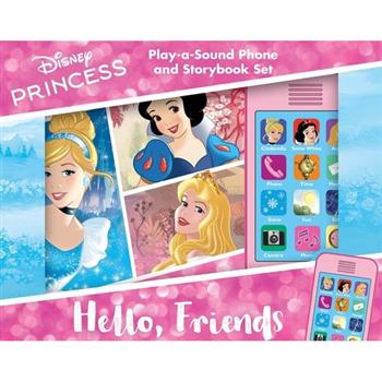 Disney Princess: Hello, Friends Play-A-Sound Phone and Storybook Sound Book Set