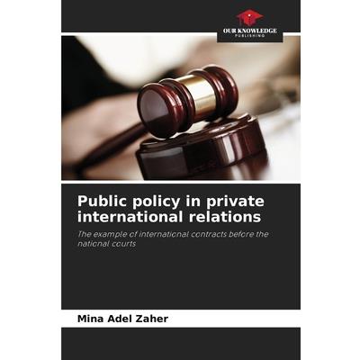 Public policy in private international relations