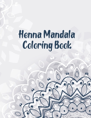 Henna Mandala Coloring Book