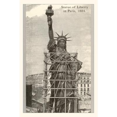 Vintage Journal Construction of the Statue of Liberty