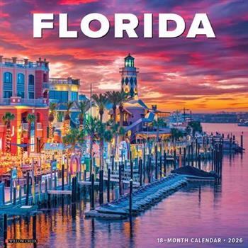 Florida 2026 12 X 12 Wall Calendar