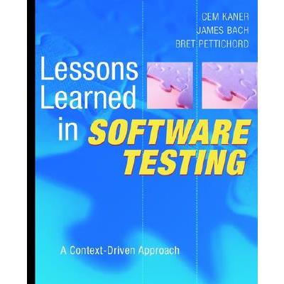 Lessons Learned in Software Testing