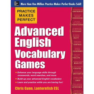 Practice Makes Perfect Advanced English Vocabulary Games