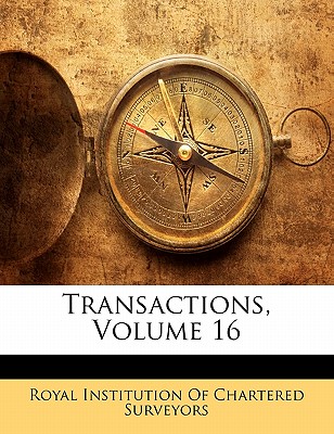 Transactions, Volume 16