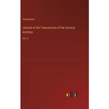 Journal of the Transactions of the Victoria Institute