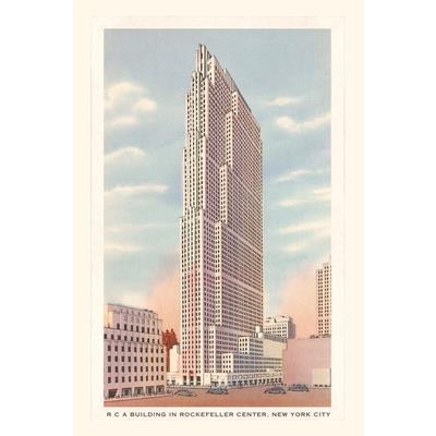 Vintage Journal RCA Building, Rockefeller Center, New York City