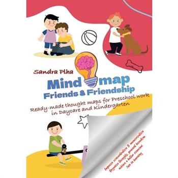 KitaFix-Mindmap Friends & Friendship (Ready-made thought maps for Preschool work in Daycare and Kindergarten)