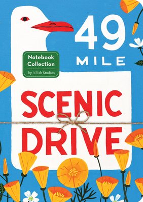 49-Mile Scenic Drive Notebook Collection(san Francisco Blank Journals Three Notebooks wit