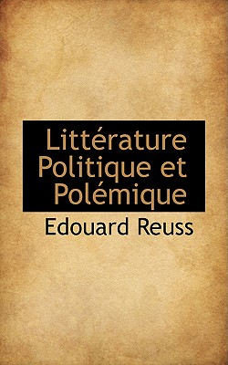 Litt Rature Politique Et Pol Mique