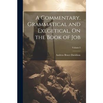 A Commentary, Grammatical and Exegetical, On the Book of Job; Volume I