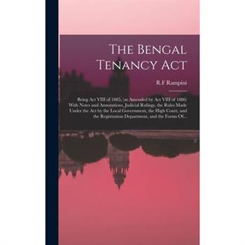 The Bengal Tenancy Act