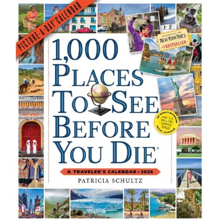 1-000 Places to See Before You Die Picture-A-Day(r) Wall Calendar 2026 1-000 Places to See Before You Die Picture-A-Day(r) Wall Calendar 2026