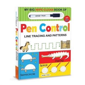 My Big Wipe and Clean Book of Pen Control for Kids