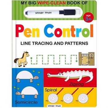My Big Wipe and Clean Book of Pen Control for Kids