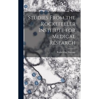 Studies From the Rockefeller Institute for Medical Research