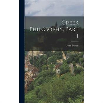 Greek Philosophy, Part 1