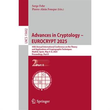 Advances in Cryptology - Eurocrypt 2025